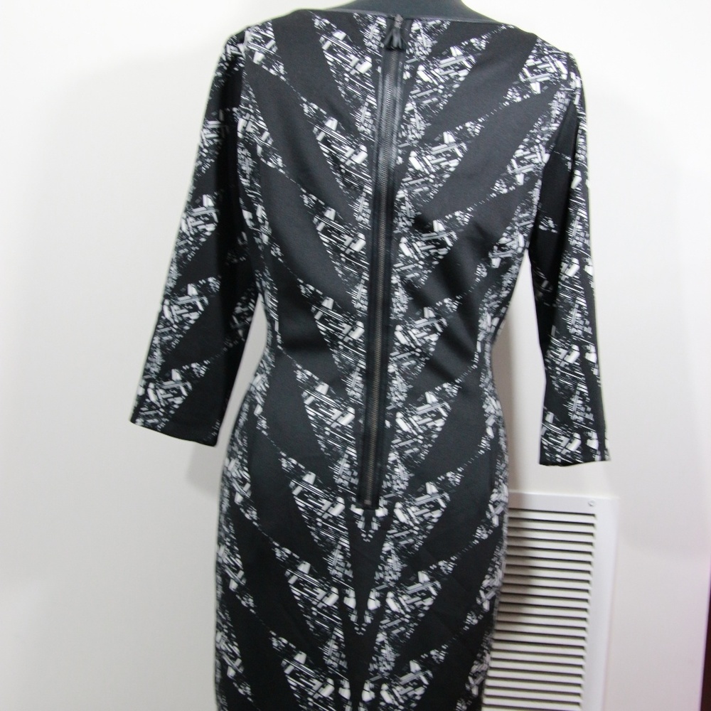 Tahari black and white dress - Picture 4 of 4
